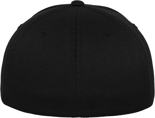 Helsvart flexfit keps